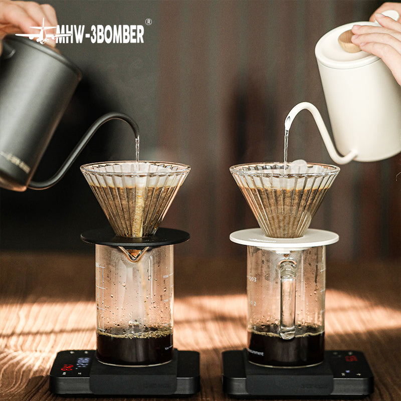 MHW-3BOMBER Elf Glass Dripper Transparent V-01 (1 - 2 Cups)