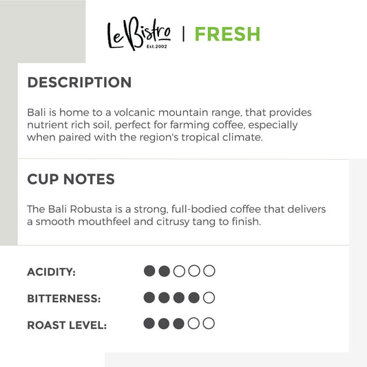 LEBISTRO Select Bali Robusta