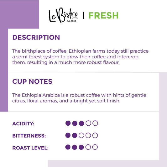 LEBISTRO Select African Series 500g (Ethiopia, Tanzania and Uganda)