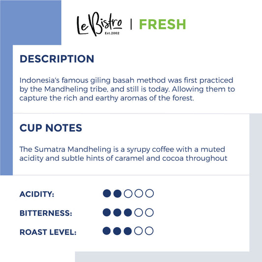 LEBISTRO Essence Sumatra Mandheling Grade 1