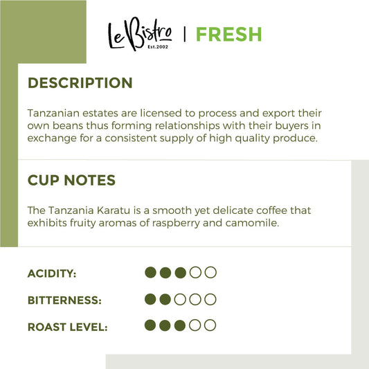 LEBISTRO Essence (Ltd. Ed.) Tanzania Karatu Nitin P4229 SHG