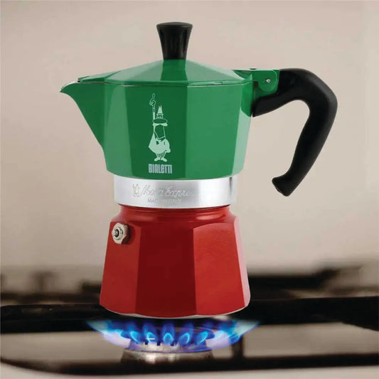 Bialetti Moka Italia Moka Pot Espresso Coffee Maker 3 Cups 130ML