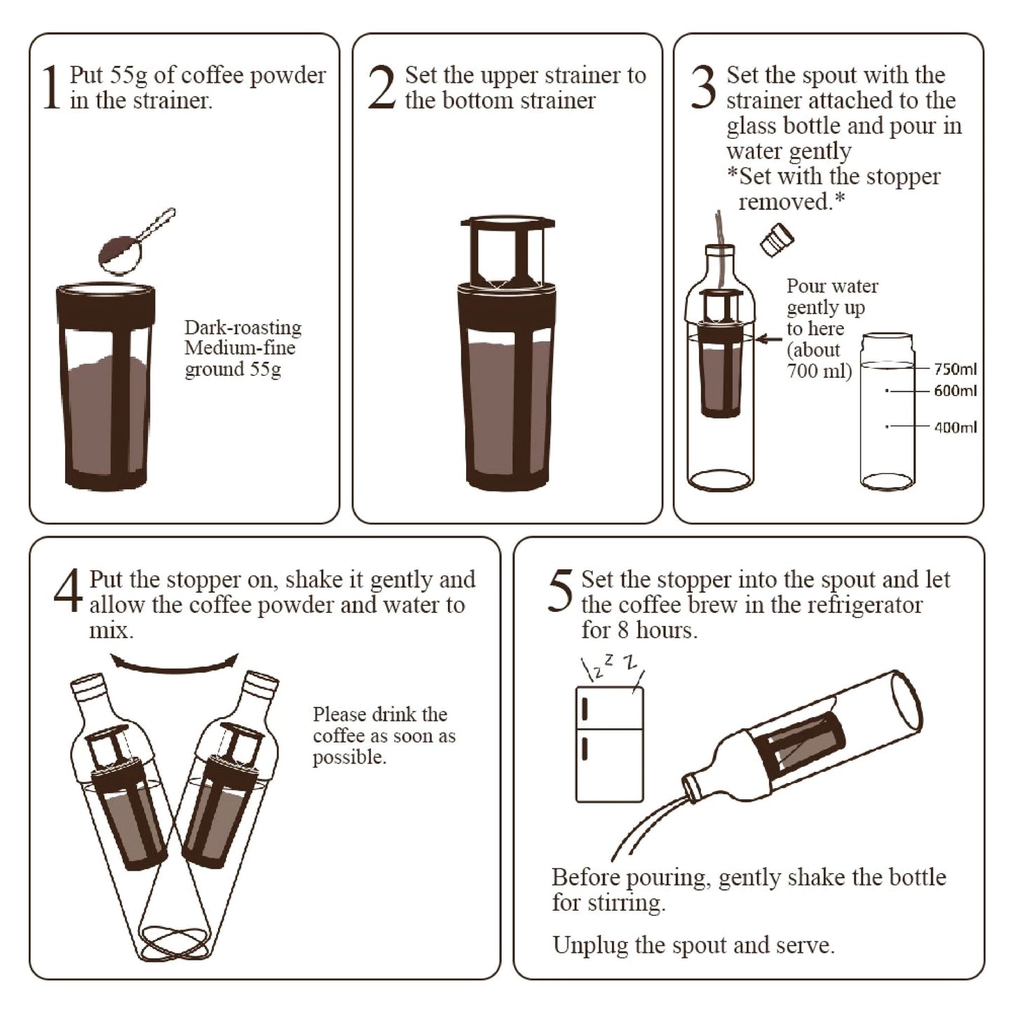 HARIO Filter-In Coffee Maker 650ML