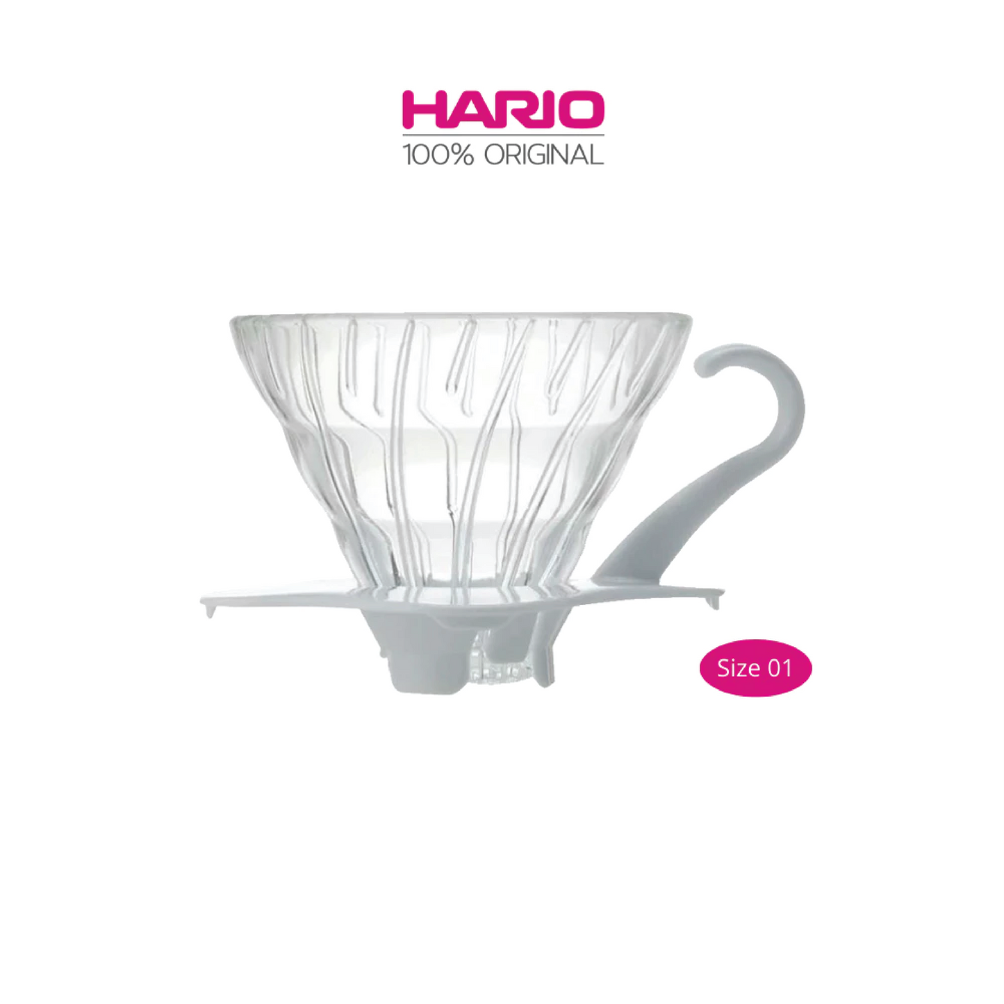 HARIO V60 Glass Dripper Size 01 / 02