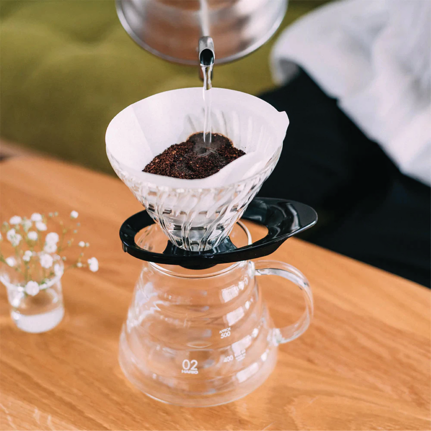 HARIO V60 Glass Dripper Size 01 / 02
