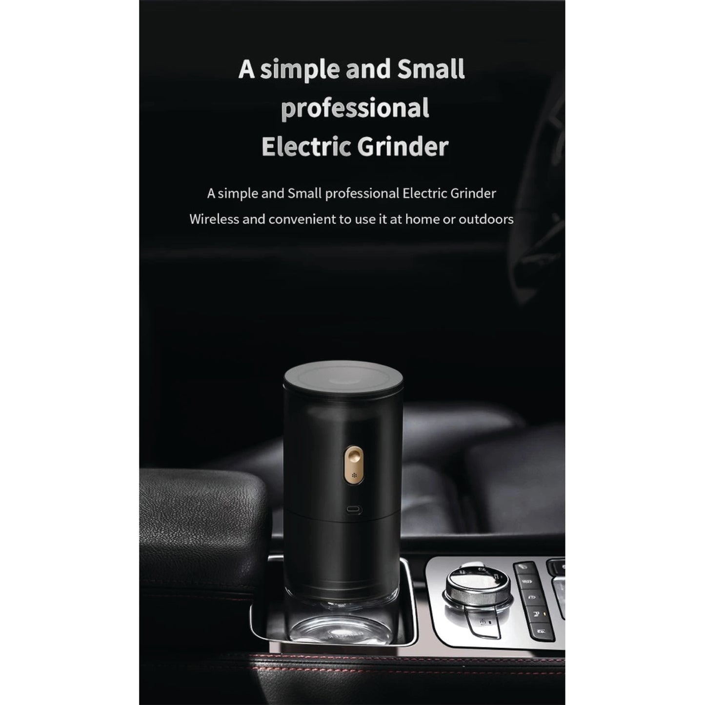 TIMEMORE Advance Grinder GO (Titanium) + Carry Bag