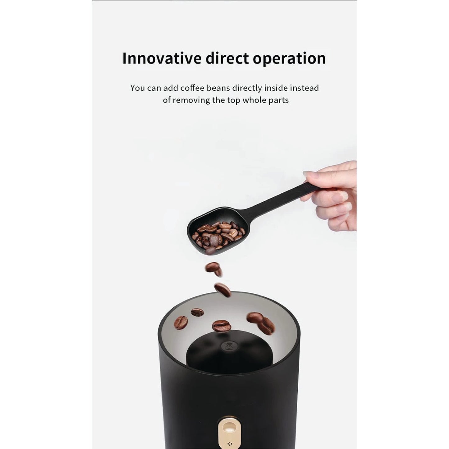 TIMEMORE Advance Grinder GO (Titanium) + Carry Bag