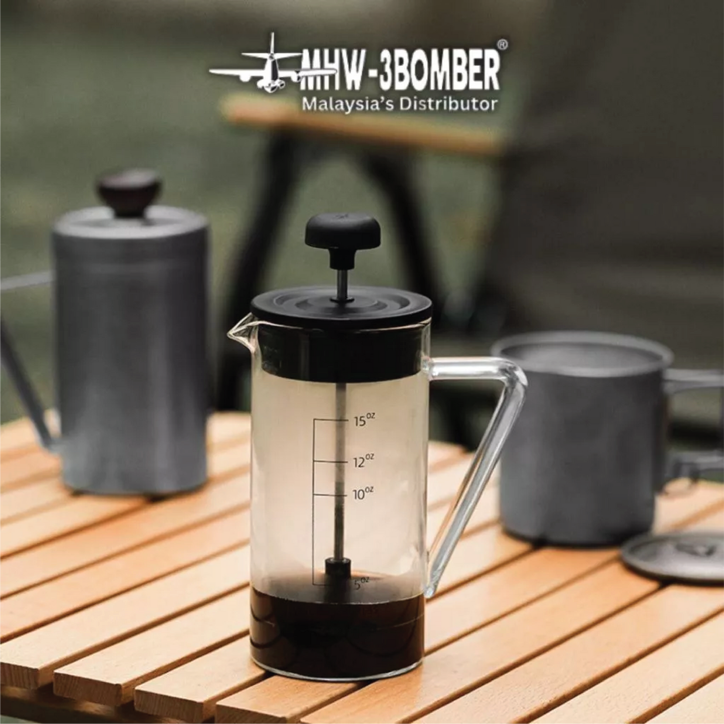 MHW-3BOMBER Gimme French Press 450ML