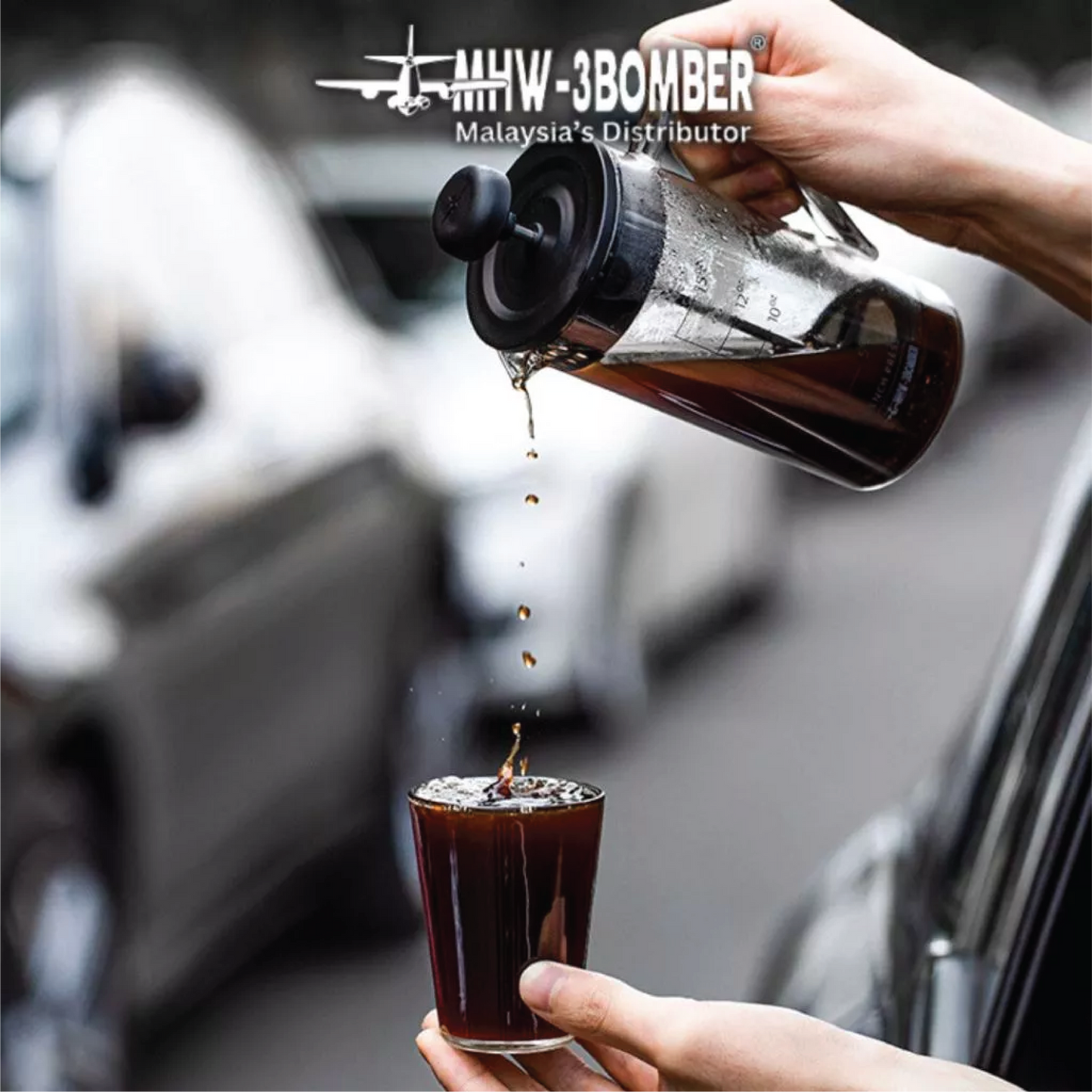 MHW-3BOMBER Gimme French Press 450ML
