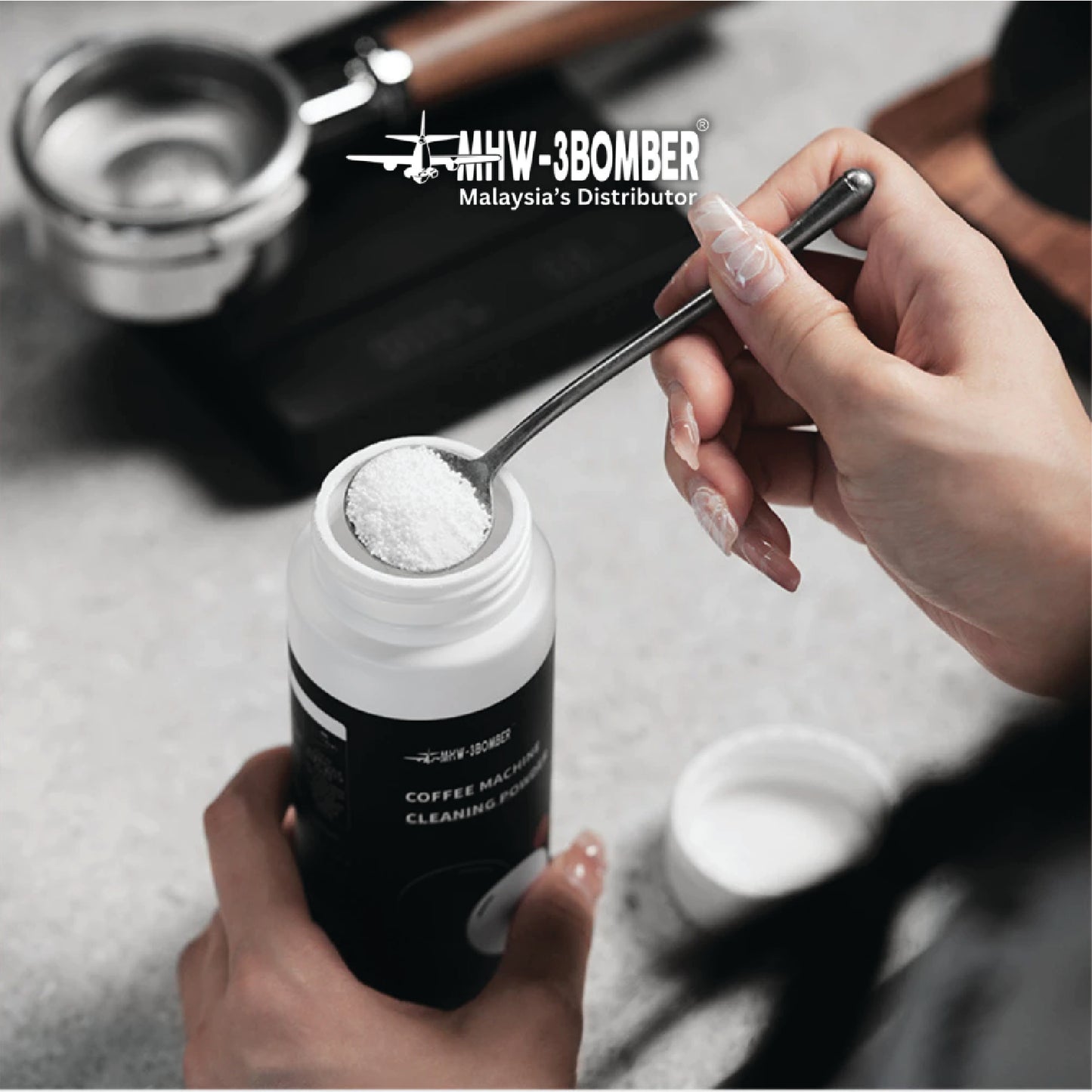 MHW-3BOMBER Espresso Machine Cleaning Powder