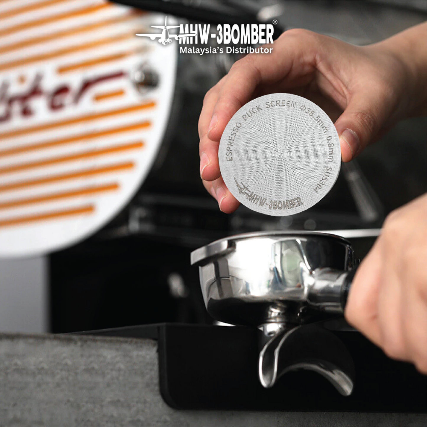 MHW-3BOMBER Espresso Puck Screen 51mm / 53mm / 58.5mm
