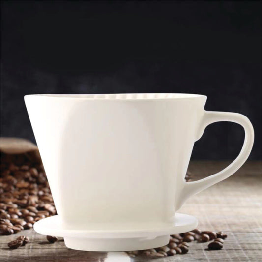 Fan Shape 101 Ceramic Pour Over Dripper (1 - 2 Cups)