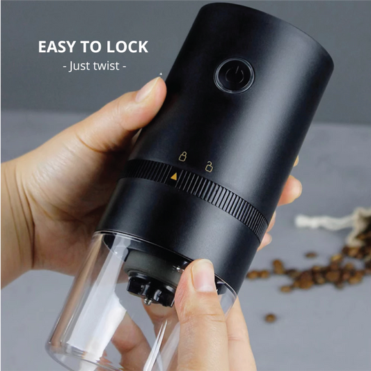 High Performance Rechargeable Portable Electric Coffee Burr Grinder
