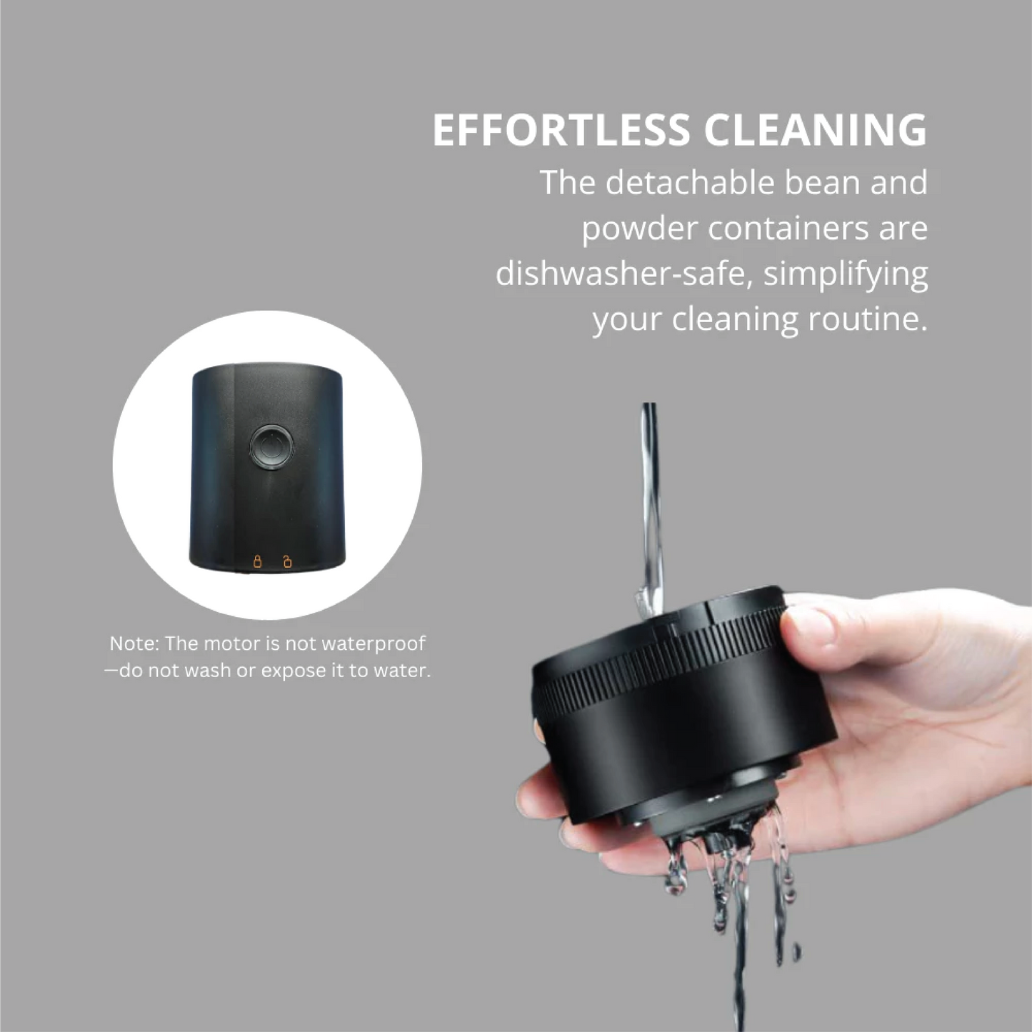 High Performance Rechargeable Portable Electric Coffee Burr Grinder
