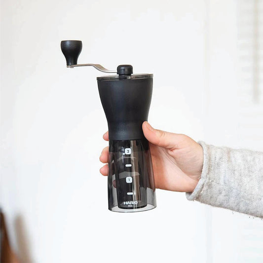 HARIO Mini Slim Plus Hand Coffee Grinder With Ceramic Burr