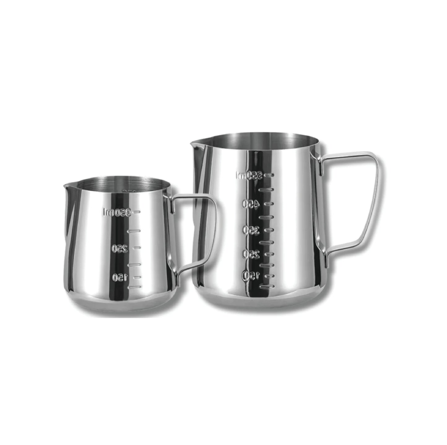 High Quality Espresso Milk Frothing Pitcher, Stainless Steel 350ML / 600ML