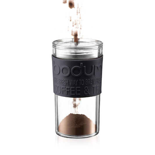 BODUM Acrylic Travel Press with Extra Lid 350ML