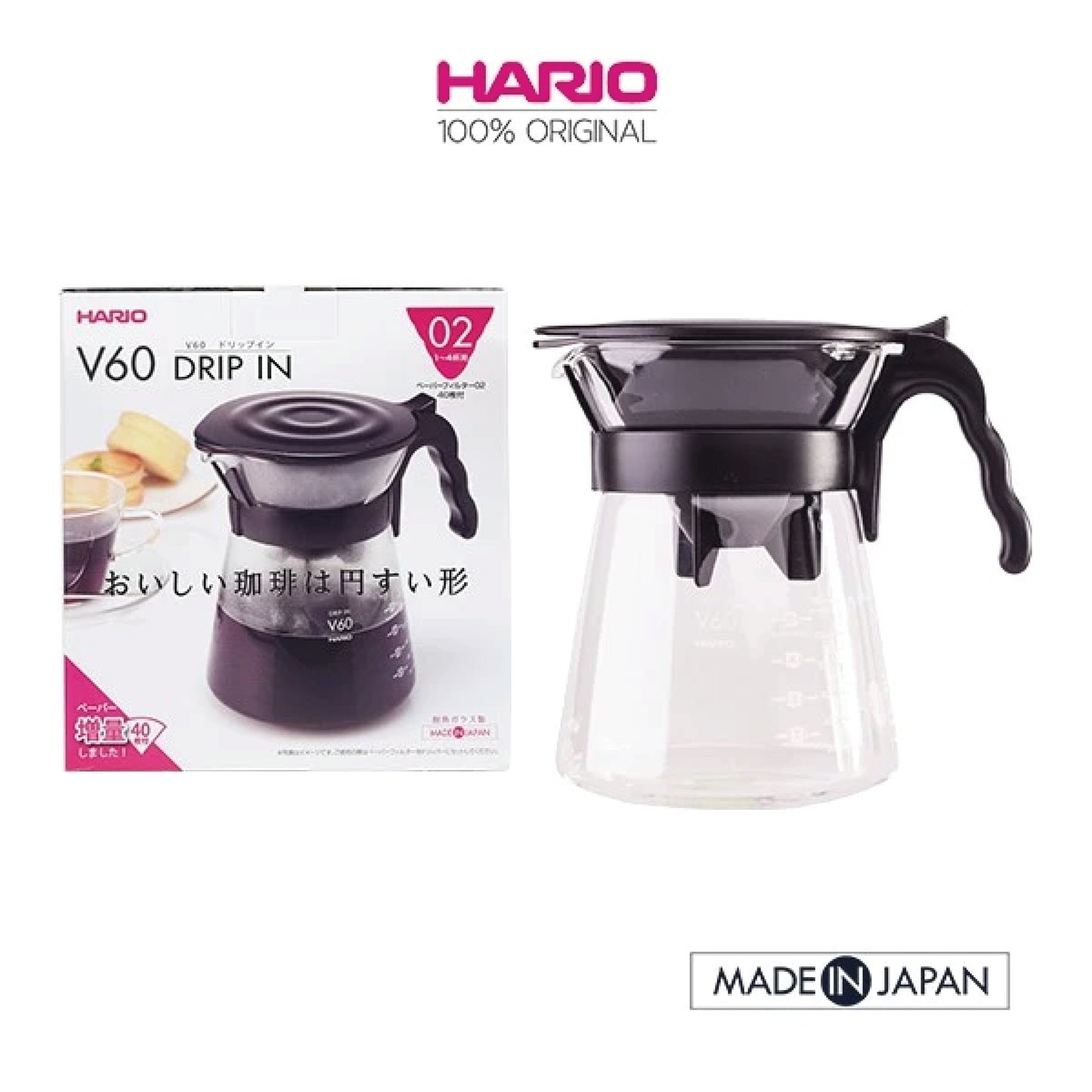 HARIO V60 02 Drip In Coffee Server