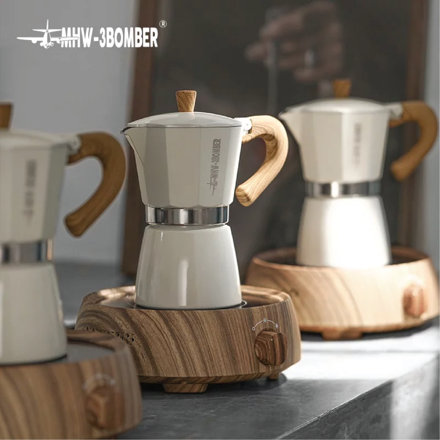 MHW-3BOMBER Moka Pot (Bialeti Compatible)