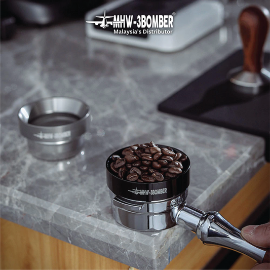 MHW-3BOMBER Magnetic Espresso Dosing Ring 58mm