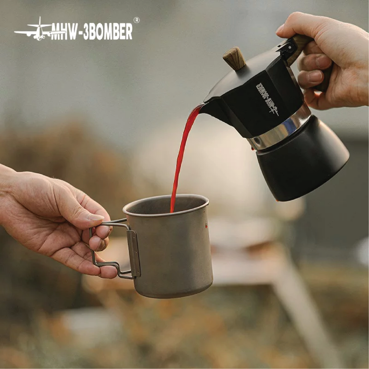 MHW-3BOMBER Moka Pot (Bialeti Compatible)