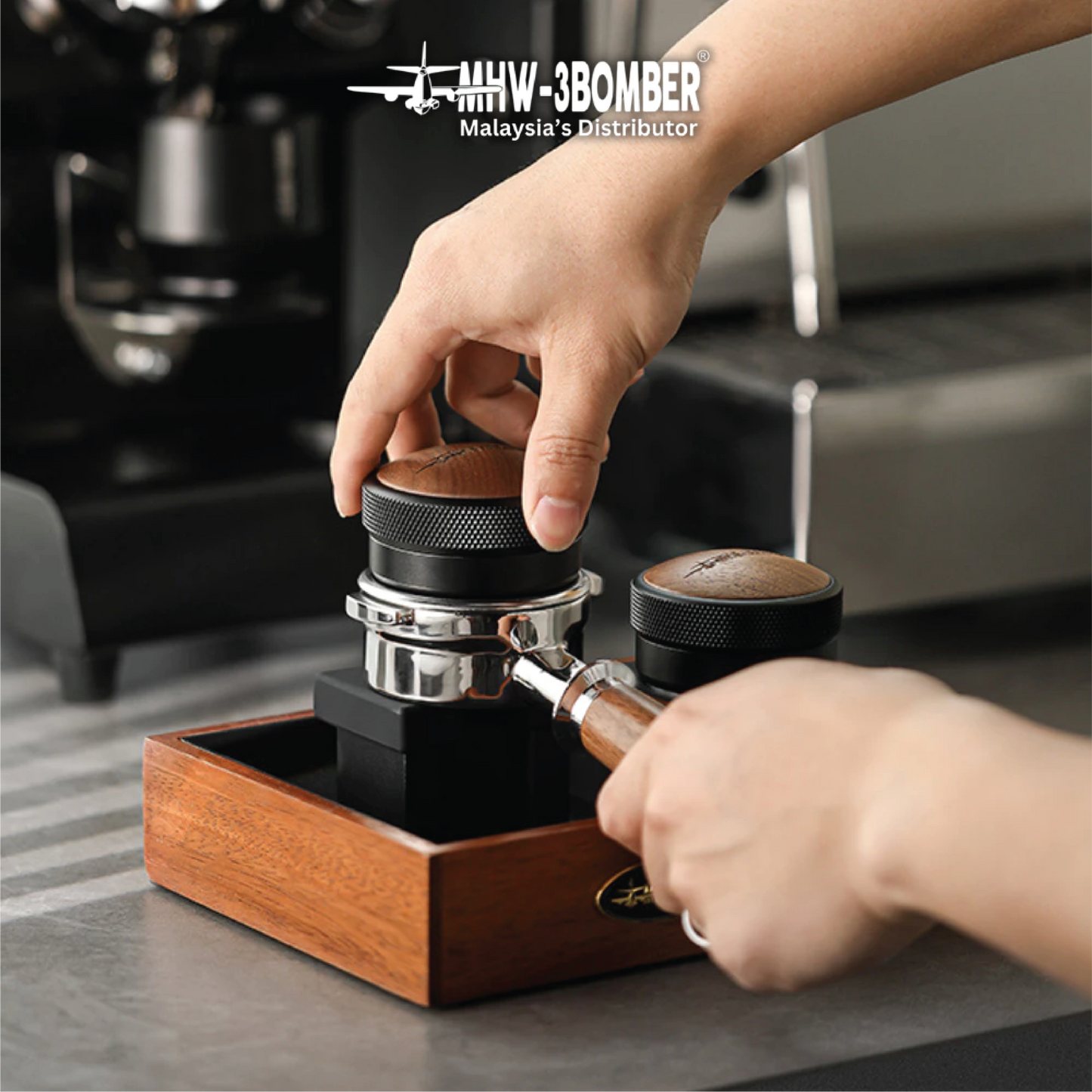 MHW-3BOMBER Coffee CD-Texture Series Distributor, 4 Oars, 58.35mm